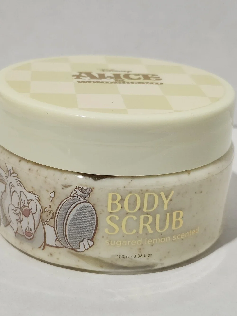 Disney Alice in Wonderland The White Rabbit Lip Gloss & Body Scrub